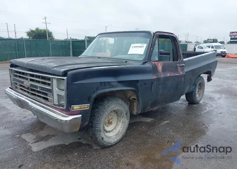 1986 Chevrolet C1500 из США, поврежденный, VIN 000000000KS113196